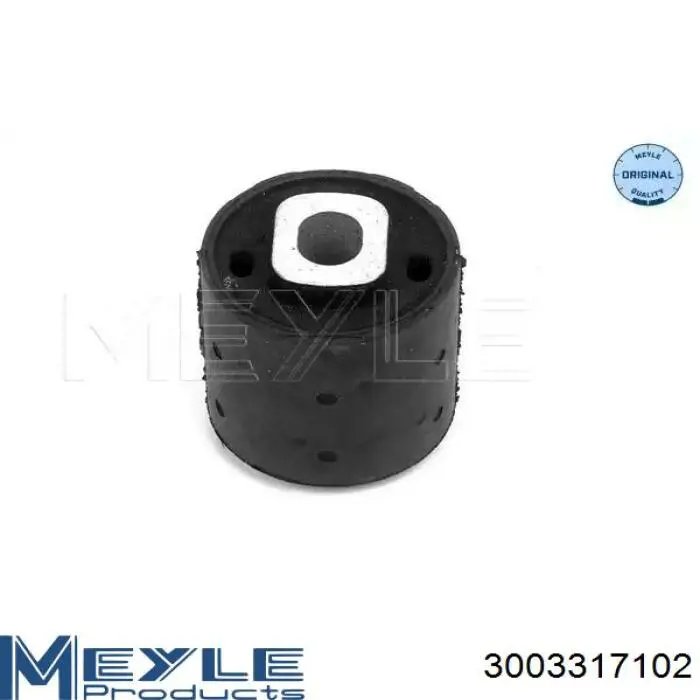 Bloco silencioso de viga traseira (de plataforma veicular) Meyle 3003317102 preço, a partir de 14,02 USD