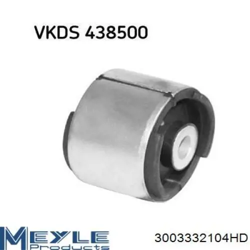 Compre 3003332104HD Meyle Bloco silencioso dianteiro de braço oscilante traseiro longitudinal