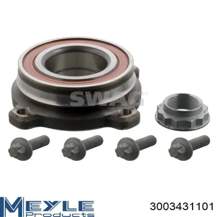 Compre 3003431101 Meyle Rolamento de cubo traseiro
