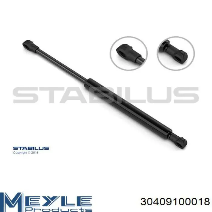 Compre GS0487 Magneti Marelli Amortecedor de tampa de porta-malas (de 3ª/5ª porta traseira)