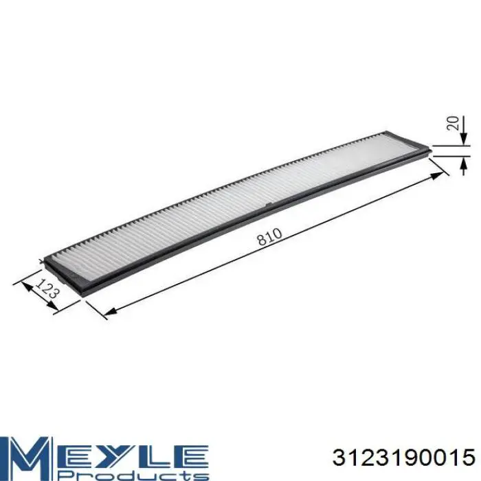 Compre 3123190015 Meyle Filtro de salão