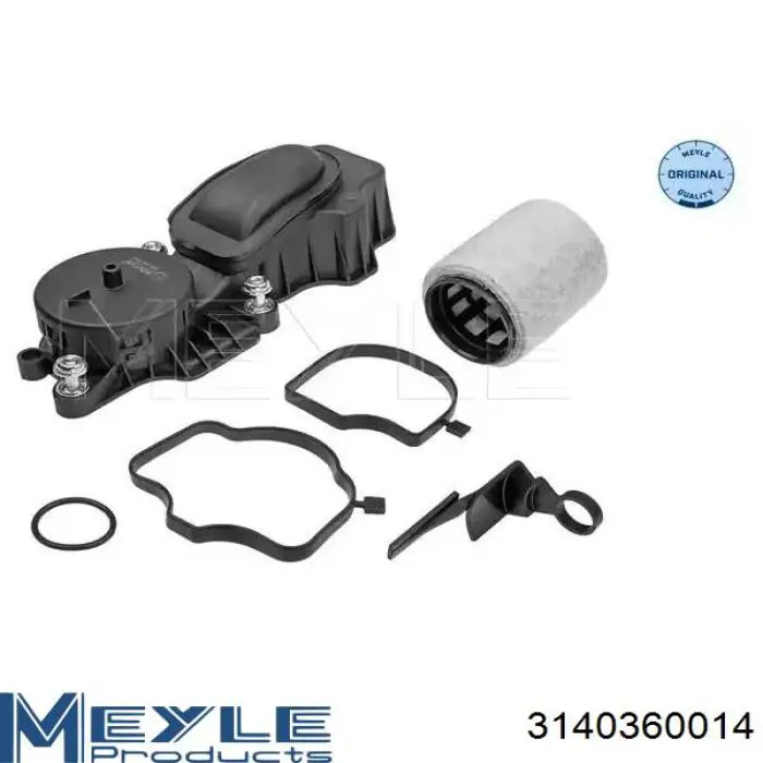 Válvula PCV de ventilação dos gases de cárter Meyle 3140360014 preço, a partir de 47,89 USD