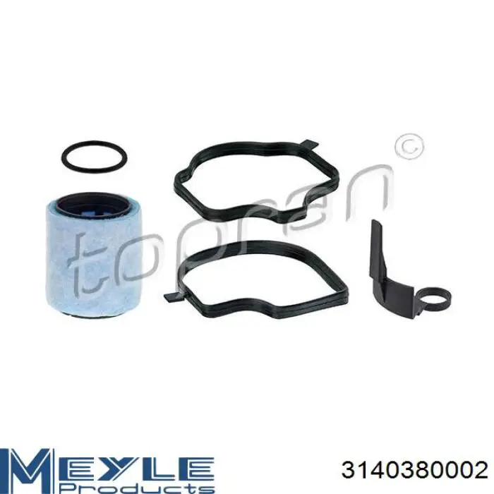 Compre 3140380002 Meyle Válvula PCV de ventilação dos gases de cárter