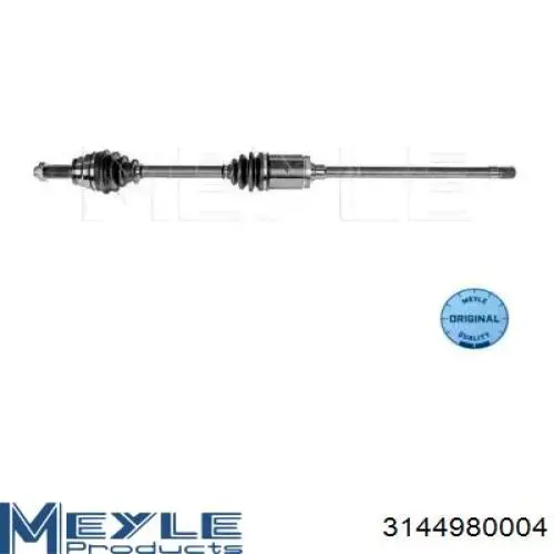 Semieixo (acionador) dianteiro direito Meyle 3144980004 preço, a partir de 195,72 USD