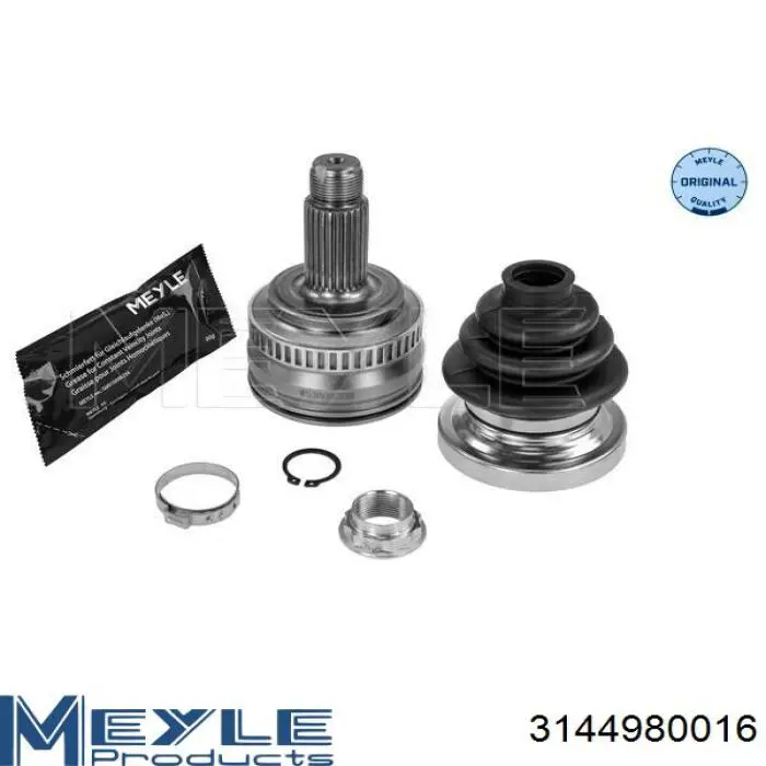 Junta homocinética externa traseira Meyle 3144980016 preço, a partir de 47,95 USD