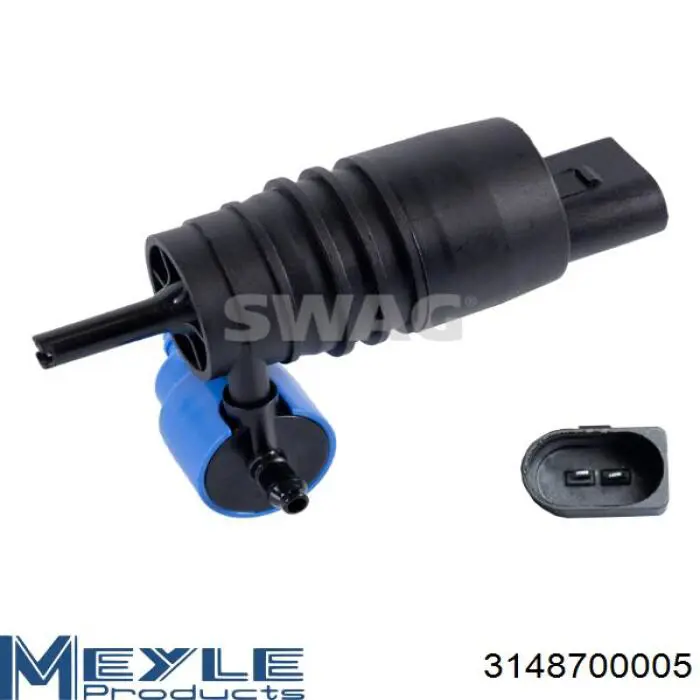 Bomba de motor de fluido para lavador de vidro dianteiro/traseiro Meyle 3148700005 preço, a partir de 15,94 USD