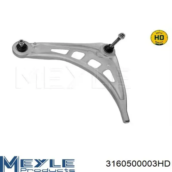Braço oscilante inferior esquerdo de suspensão dianteira RL758519S Raiso