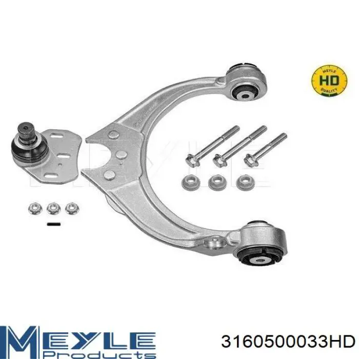 Braço oscilante superior direito de suspensão dianteira Meyle 3160500033HD preço, a partir de 107,45 USD