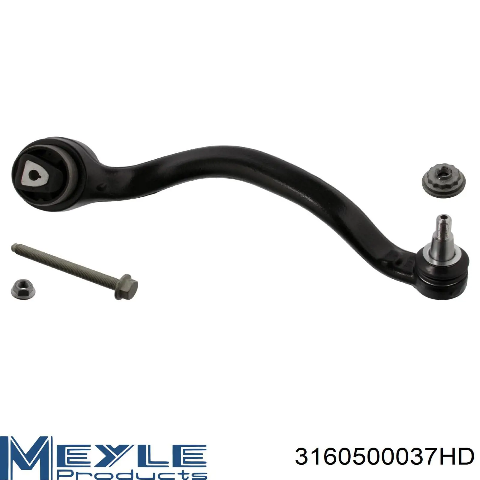 Compre 3160500037HD Meyle Braço oscilante inferior direito de suspensão dianteira