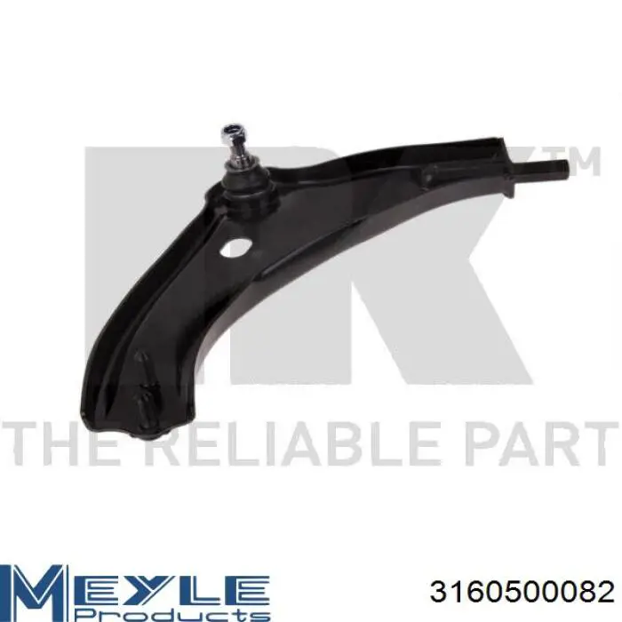Braço oscilante inferior direito de suspensão dianteira Meyle 3160500082 preço, a partir de 68,74 USD