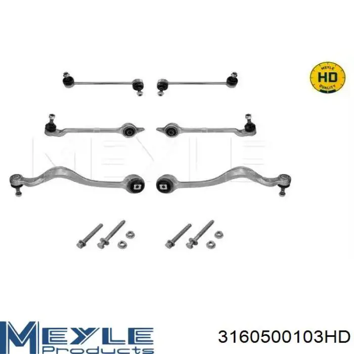 3160500103HD Meyle Kit de braços oscilantes de suspensão dianteira