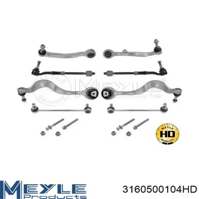 RL774825BKIT Raiso Kit de braços oscilantes de suspensão dianteira