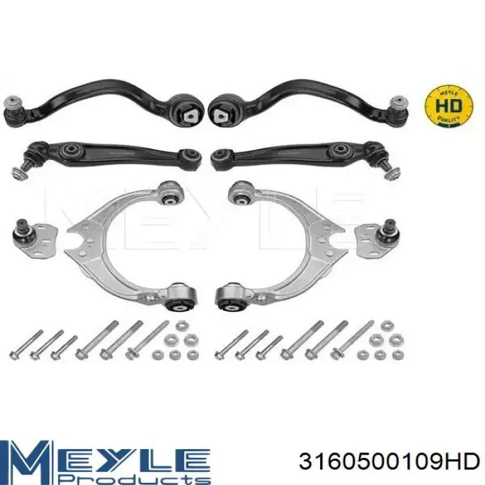 3160500109HD Meyle Kit de braços oscilantes de suspensão dianteira