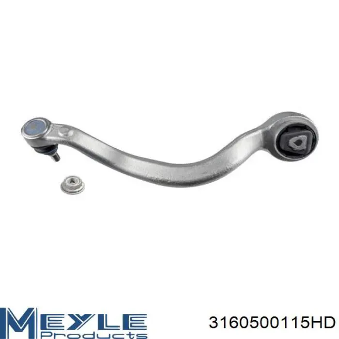 3160500115HD Meyle Braço oscilante inferior esquerdo de suspensão dianteira