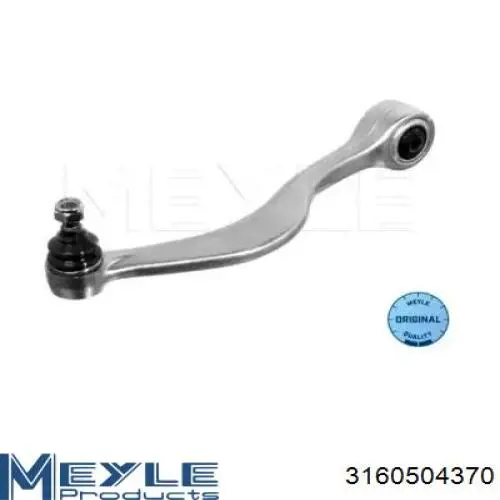 Braço oscilante inferior direito de suspensão dianteira Meyle 3160504370 preço, a partir de 68,00 USD