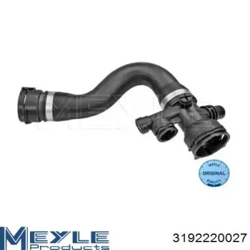 17123415433 BMW Mangueira (cano derivado) do radiador de esfriamento superior
