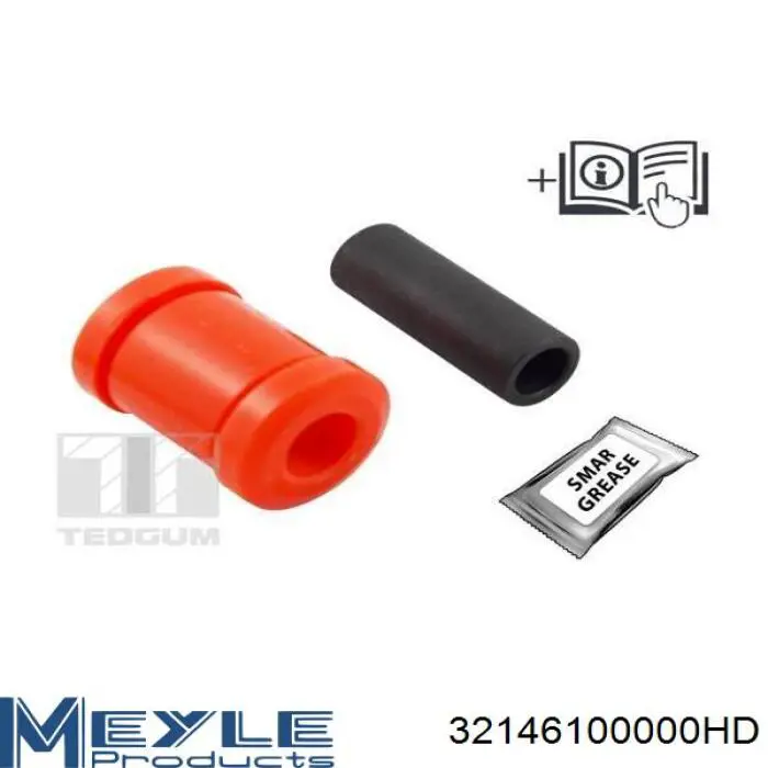 Bloco silencioso dianteiro do braço oscilante inferior Meyle 32146100000HD preço, a partir de 16,81 USD