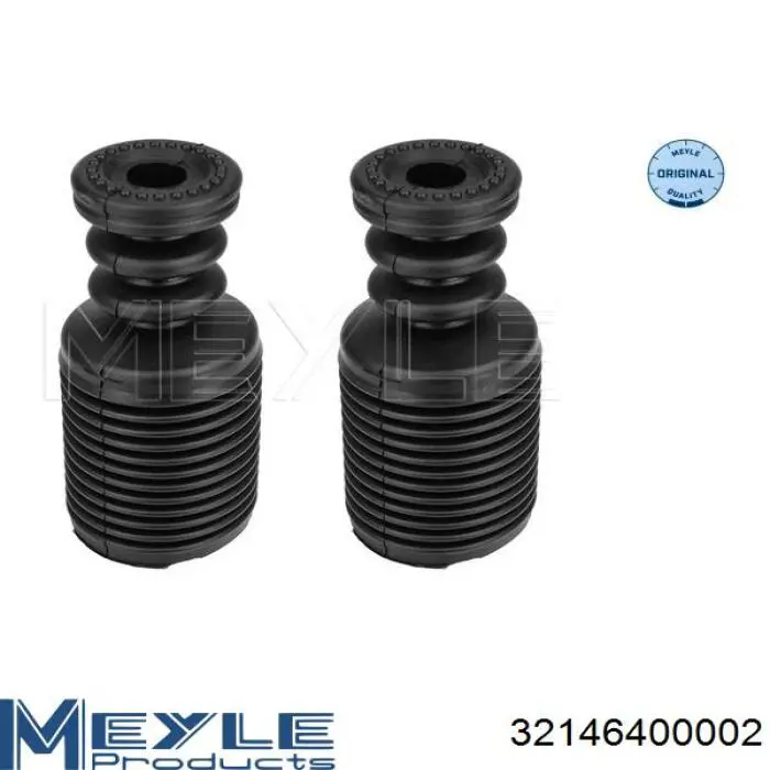 Pára-choque (grade de proteção) de amortecedor dianteiro + bota de proteção Sato Tech MK81016