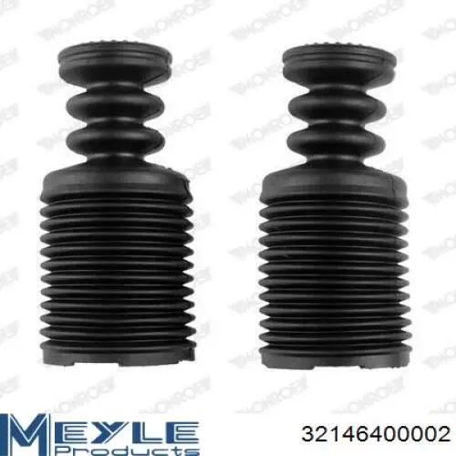 MK81016 Sato Tech Pára-choque (grade de proteção) de amortecedor dianteiro + bota de proteção