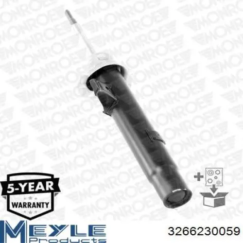 Amortecedor dianteiro esquerdo Meyle 3266230059 preço, a partir de 92,10 USD