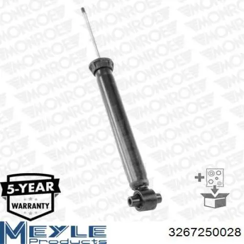 Amortecedor traseiro RS315872 Raiso