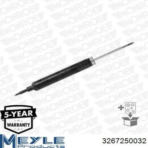 Amortecedor traseiro Meyle 3267250032 preço, a partir de 40,86 USD