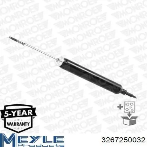 Compre 3267250032 Meyle Amortecedor traseiro