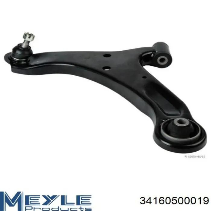 Compre 34160500019 Meyle Braço oscilante inferior esquerdo de suspensão dianteira
