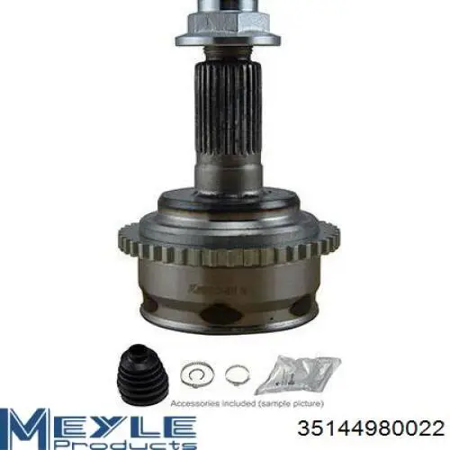Junta homocinética externa dianteira Meyle 35144980022 preço, a partir de 46,37 USD