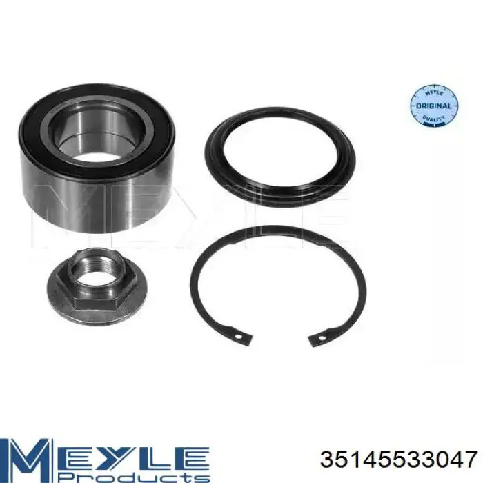 Rolamento de cubo dianteiro GH040040 GMB