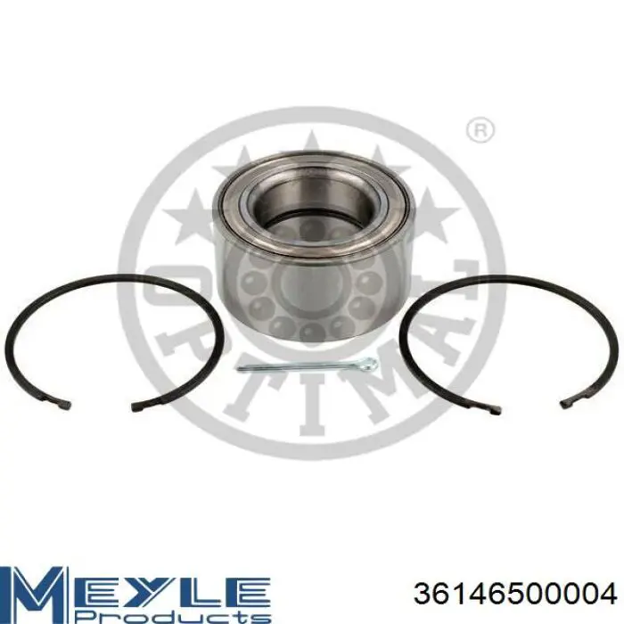 Rolamento de cubo dianteiro Meyle 36146500004 preço, a partir de 43,34 USD