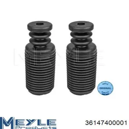 Pára-choque (grade de proteção) de amortecedor traseiro + bota de proteção MK81030 Sato Tech