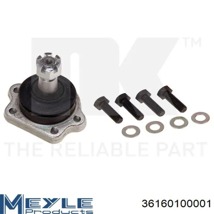 Suporte de esfera superior Meyle 36160100001 preço, a partir de 19,70 USD