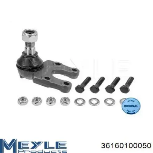 Suporte de esfera inferior Meyle 36160100050 preço, a partir de 39,94 USD