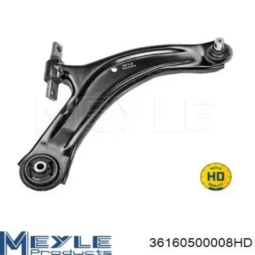36160500008HD Meyle Braço oscilante inferior direito de suspensão dianteira