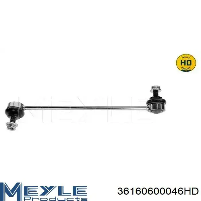 Montante esquerdo de estabilizador dianteiro Meyle 36160600046HD preço, a partir de 15,45 USD