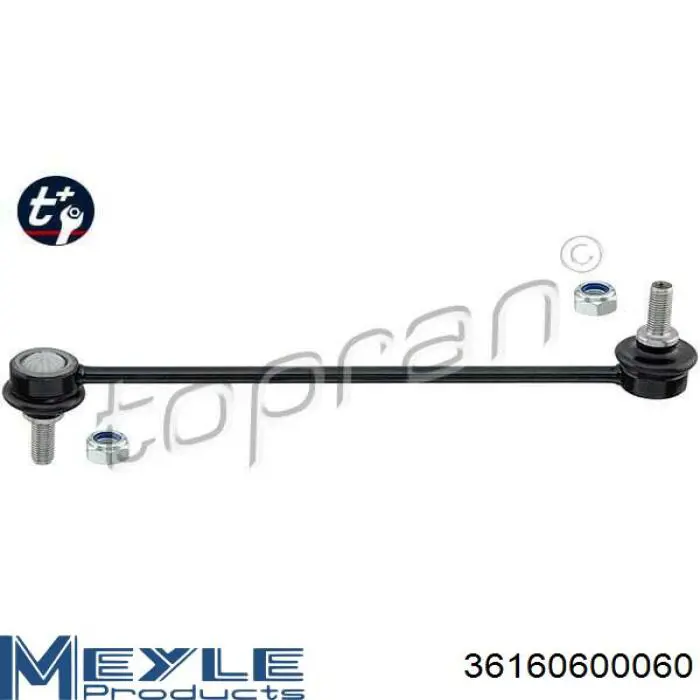 Montante de estabilizador dianteiro Meyle 36160600060 preço, a partir de 23,03 USD