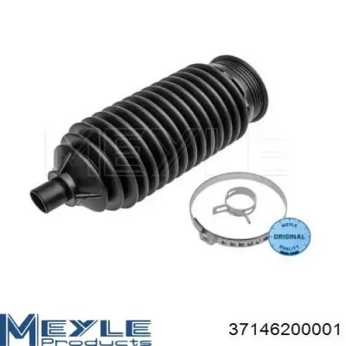 11550 Metalcaucho Bota de proteção do mecanismo de direção (de cremalheira)