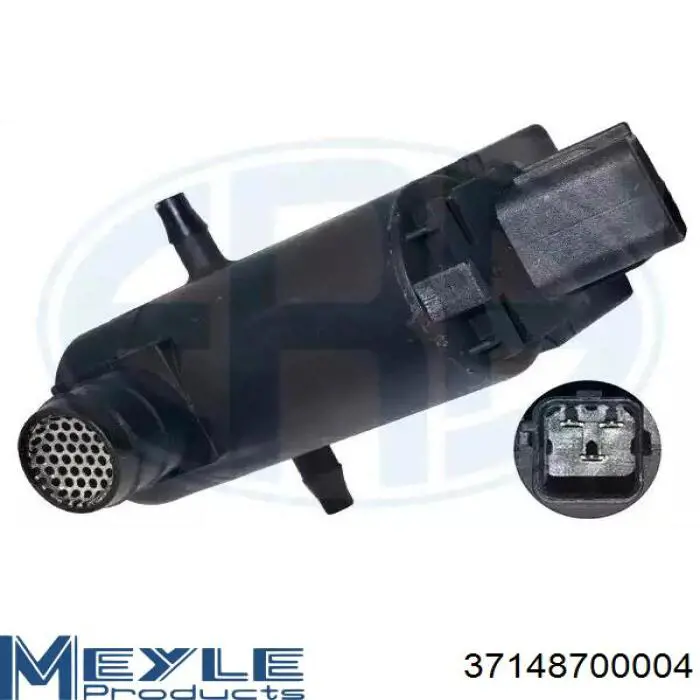 Bomba de motor de fluido para lavador de vidro dianteiro 4114PS1 Polcar