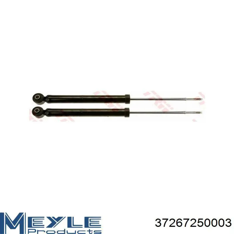 Amortecedor traseiro SMSAH397W Speedmate