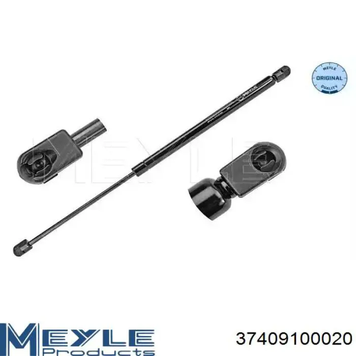 Amortecedor de tampa de porta-malas (de 3ª/5ª porta traseira) GS0826 Magneti Marelli