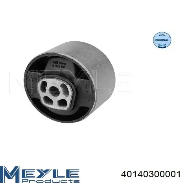 Coxim (suporte) traseiro de motor (bloco silencioso) Meyle 40140300001 preço, a partir de 9,06 USD
