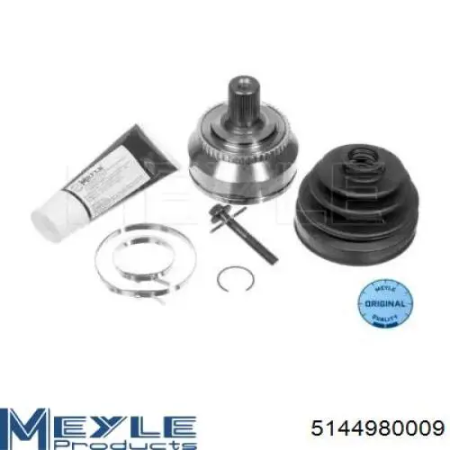 Junta homocinética externa dianteira Meyle 5144980009 preço, a partir de 61,93 USD