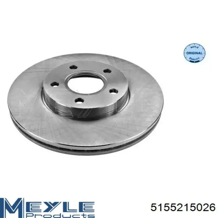Disco do freio dianteiro Meyle 5155215026 preço, a partir de 47,67 USD
