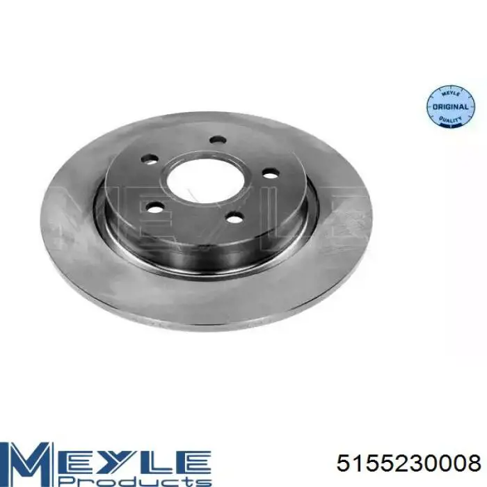 5155230008 Meyle Disco do freio traseiro