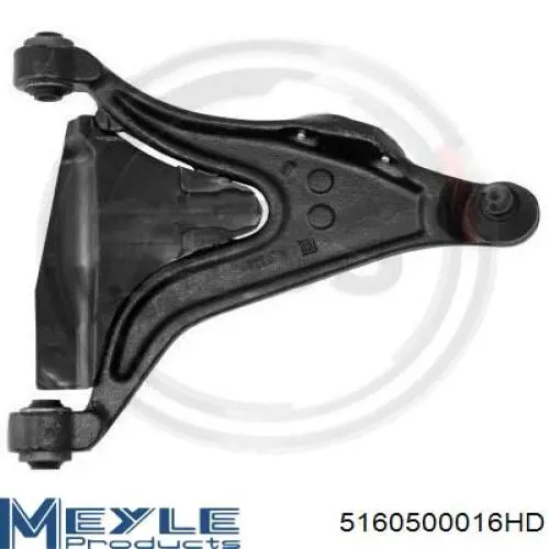 Compre 5160500016HD Meyle Braço oscilante inferior direito de suspensão dianteira
