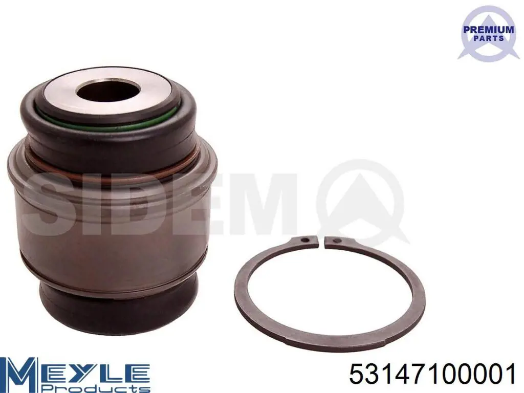 Bloco silencioso do pino de apoio traseiro Meyle 53147100001 preço, a partir de 24,78 USD