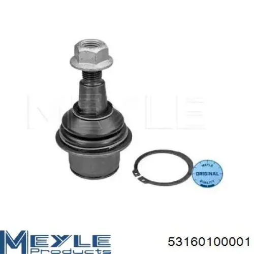 Suporte de esfera inferior Meyle 53160100001 preço, a partir de 40,99 USD