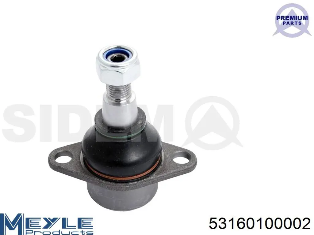Suporte de esfera superior Meyle 53160100002 preço, a partir de 22,96 USD