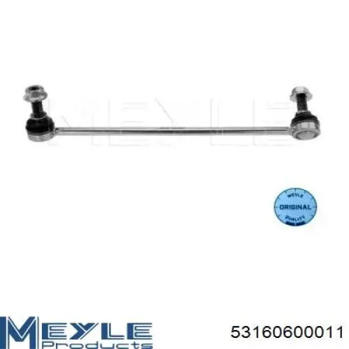 Montante direito de estabilizador dianteiro Meyle 53160600011 preço, a partir de 24,18 USD